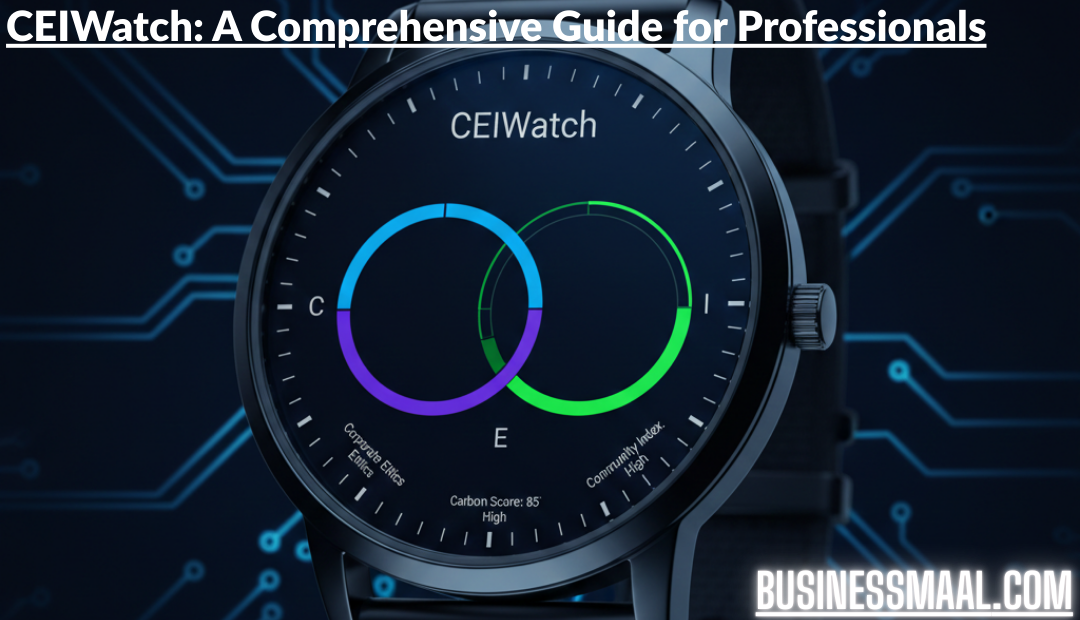 CEIWatch: A Comprehensive Guide for Professionals
