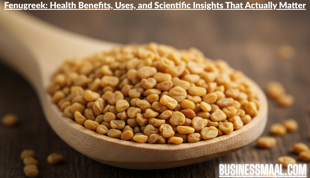 Fenugreek: Health Benefits, Uses, and Scientific Insights That Actually Matter